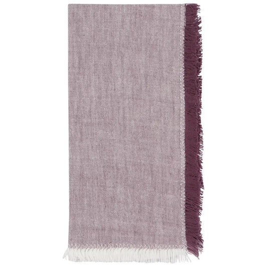 Danica - Ash Plum Chambray Napkins Set of 4