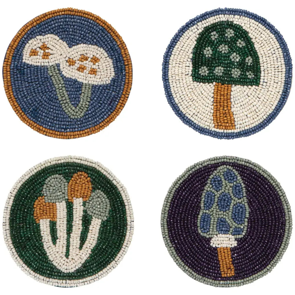 Danica - Beaded Wild Grove Coaster Set