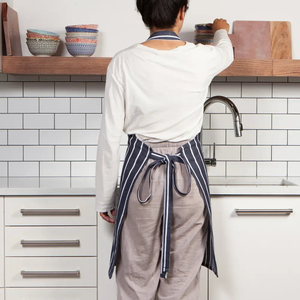 Danica - Butcher Stripe Chef Apron