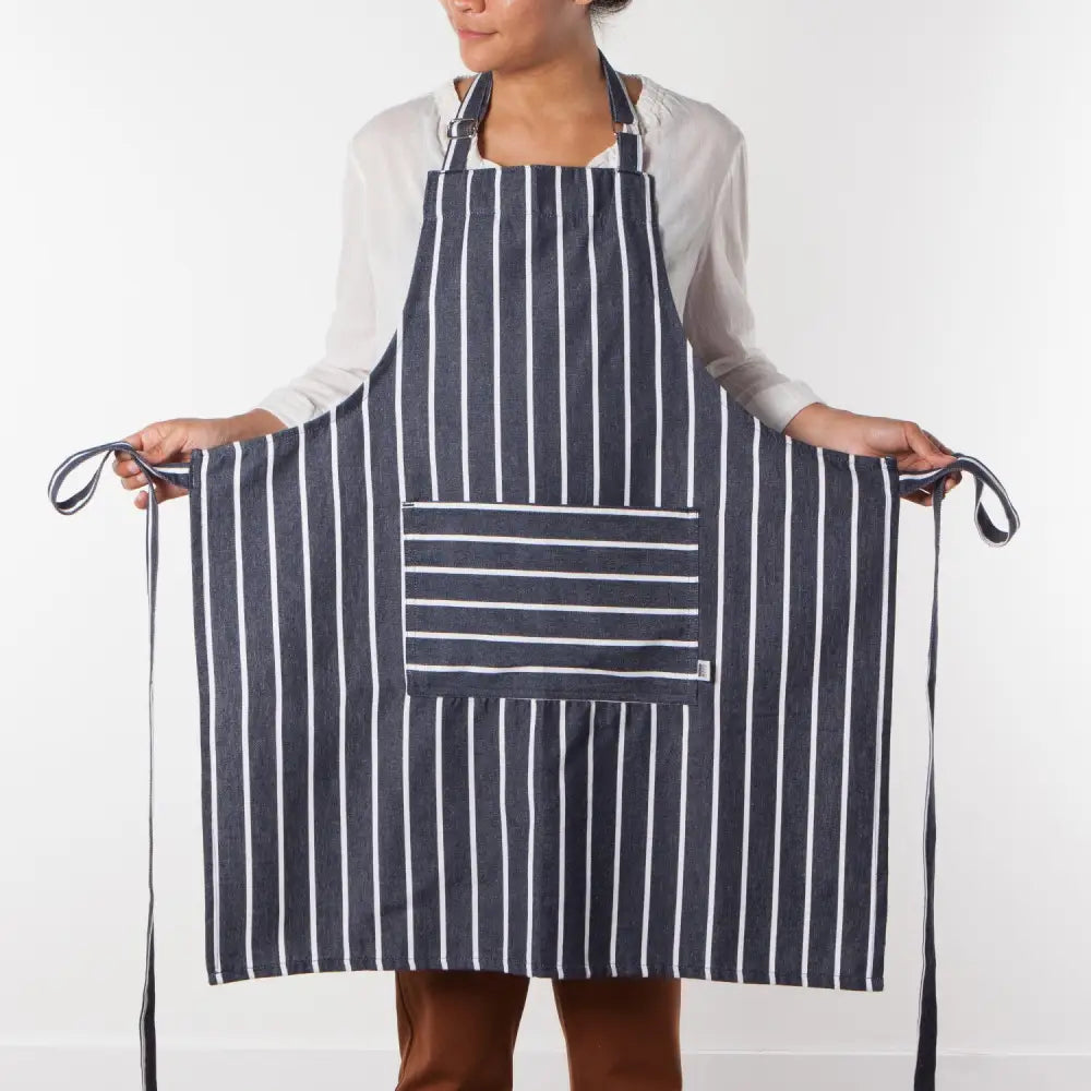 Danica - Butcher Stripe Chef Apron