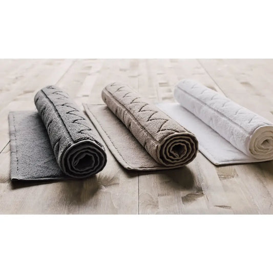 Charcoal Jacquard Bathmat - PABOOM