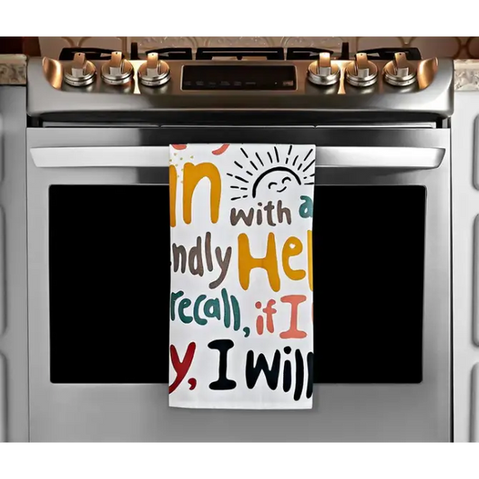 Daily Affirmations Teatowel - PABOOM