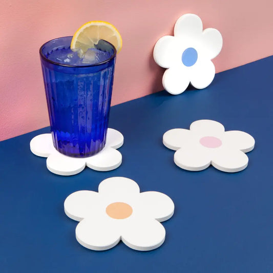 Daisy Soak Up Coasters - PABOOM