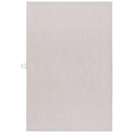 Dove Grey Linen Pinstripe Dishtowel - PABOOM