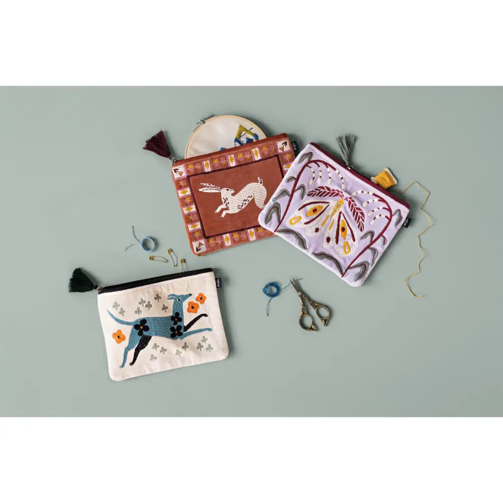 Danica - Embroidered Pouch Folktale