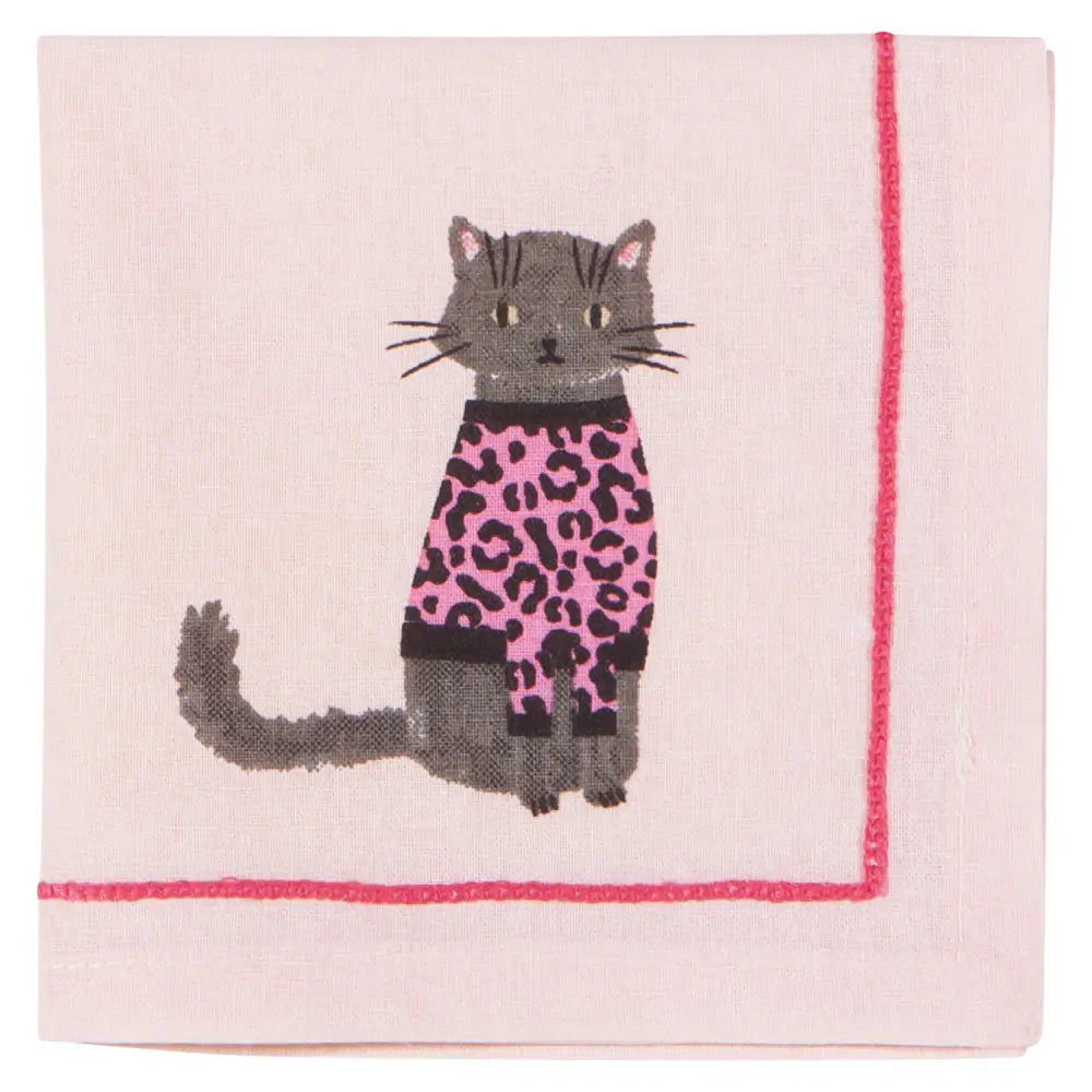 Feline Cocktail Napkins Set - PABOOM