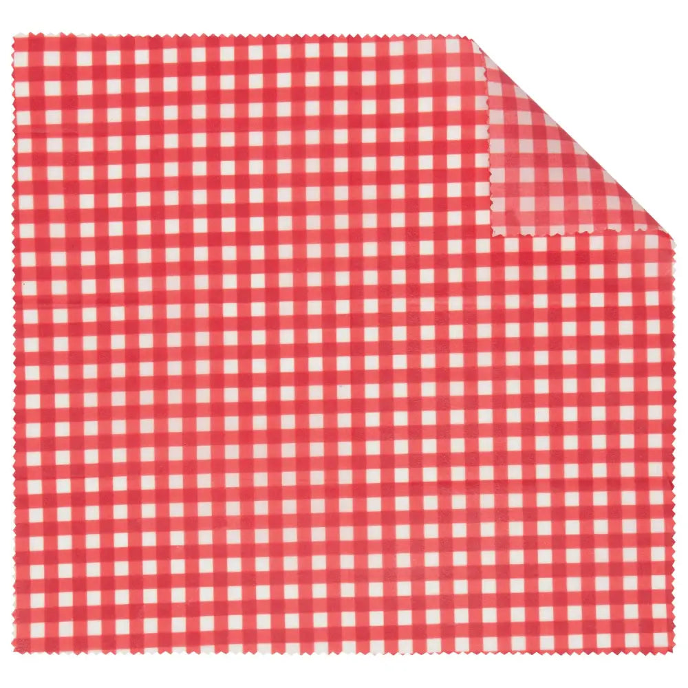Danica - Gingham Dot and Stripe Beeswax Wrap Set