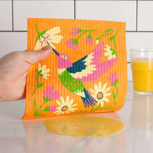 Hummingbird Swedish Dish Cloth