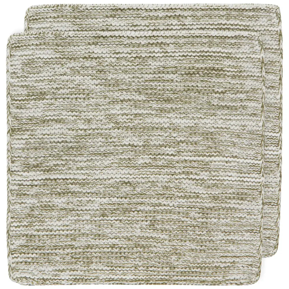 Danica - Olive Branch Knit Dishcloths Set of 2