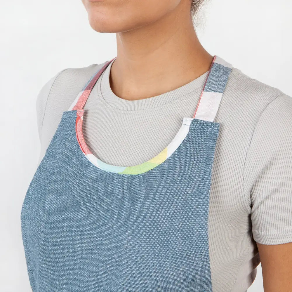 Petite Picnic Plaid Apron - PABOOM