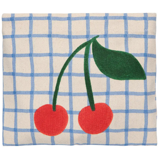 Danica - square pouch cherry design