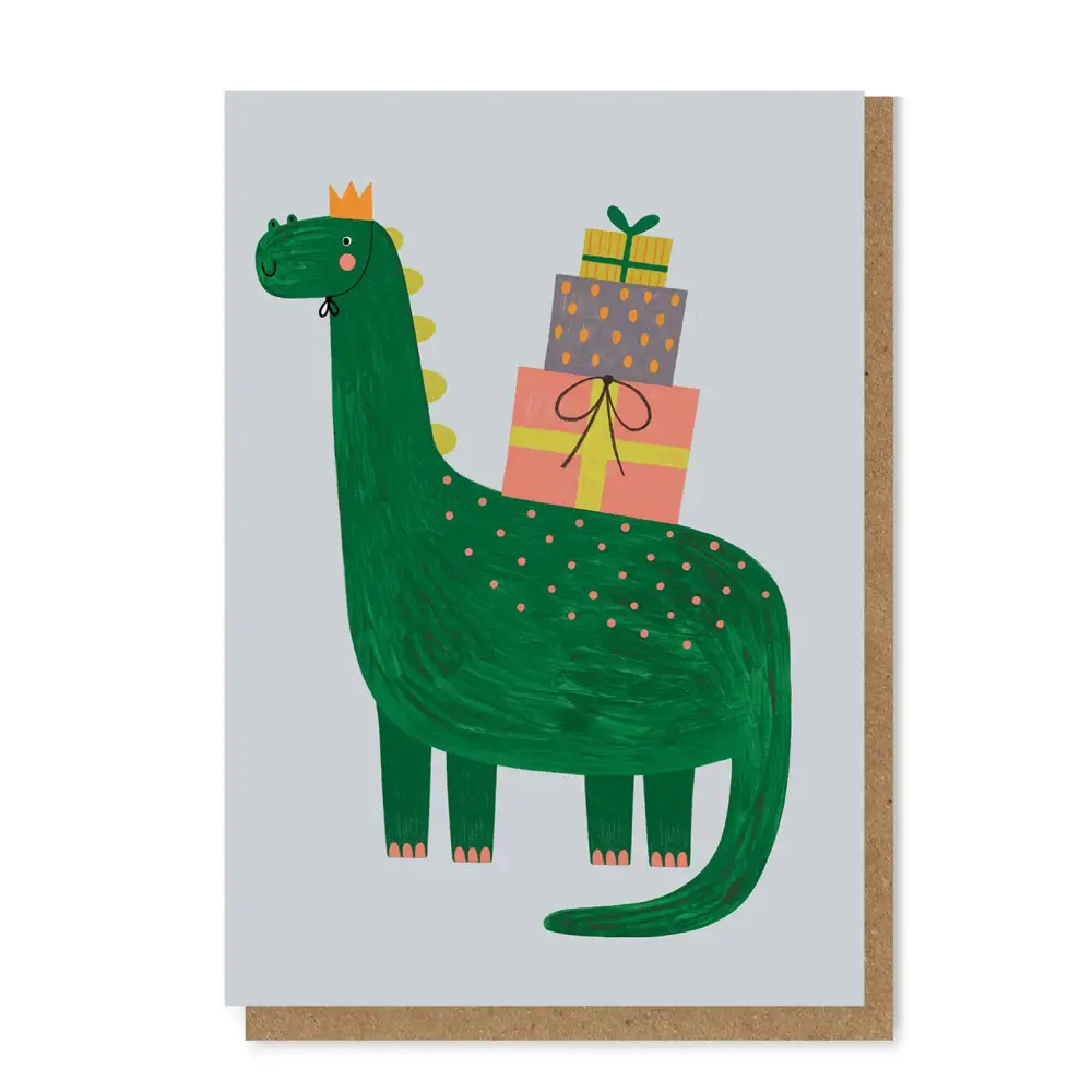 Daria Solak Illustrations - DINO card