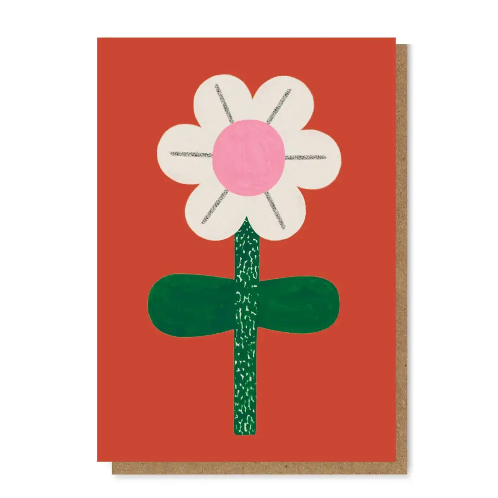Daria Solak Illustrations - FLOWER card