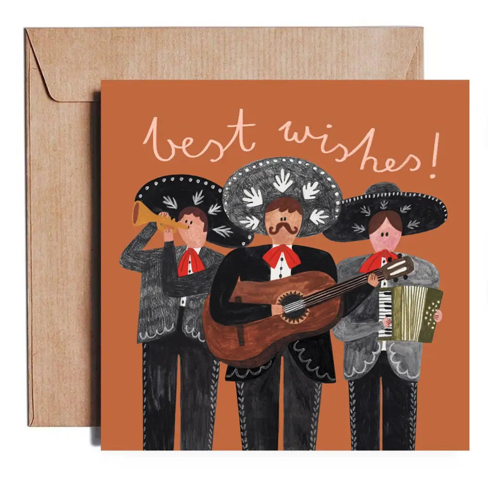 Daria Solak Illustrations - MARIACHI card