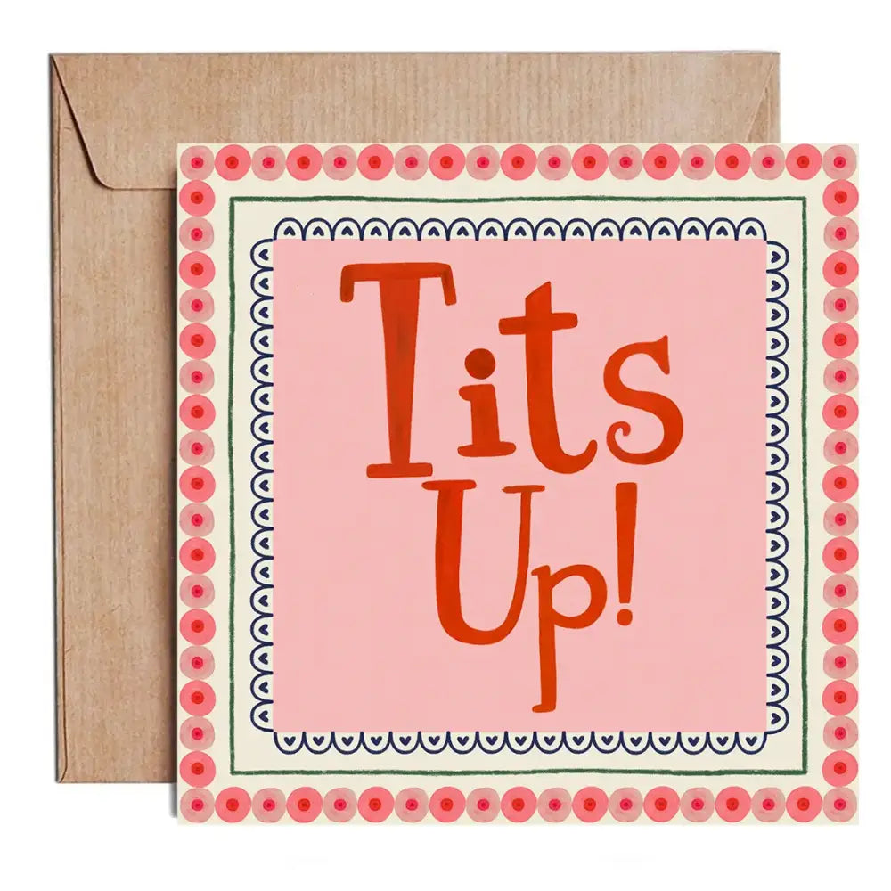 Tits Up! Card - PABOOM