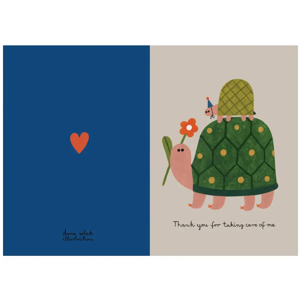 Daria Solak Illustrations - TURTLES CARD