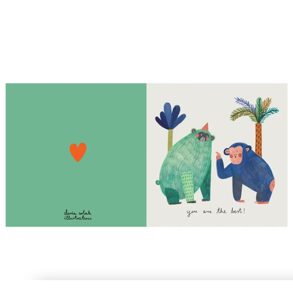 Daria Solak Illustrations - YOU ARE THE BEST! card