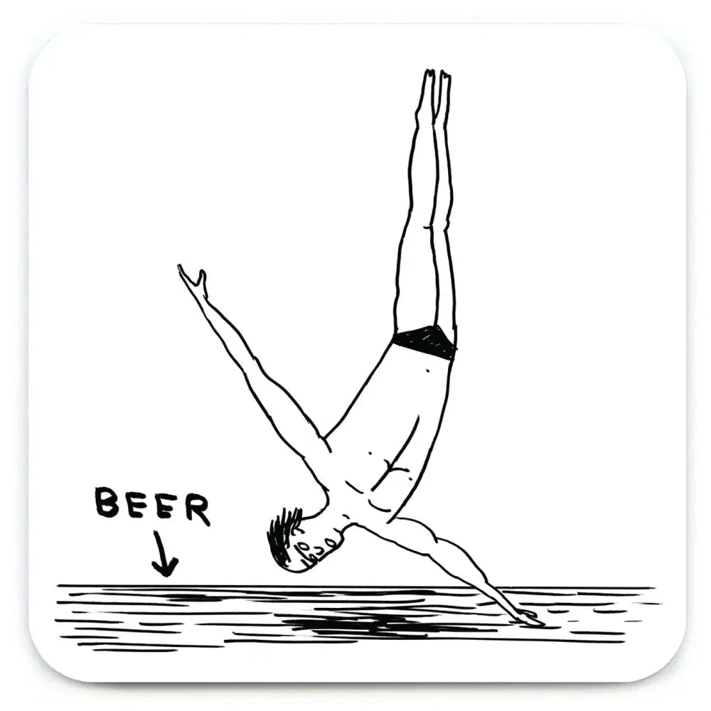 Beer Diver Coaster - PABOOM