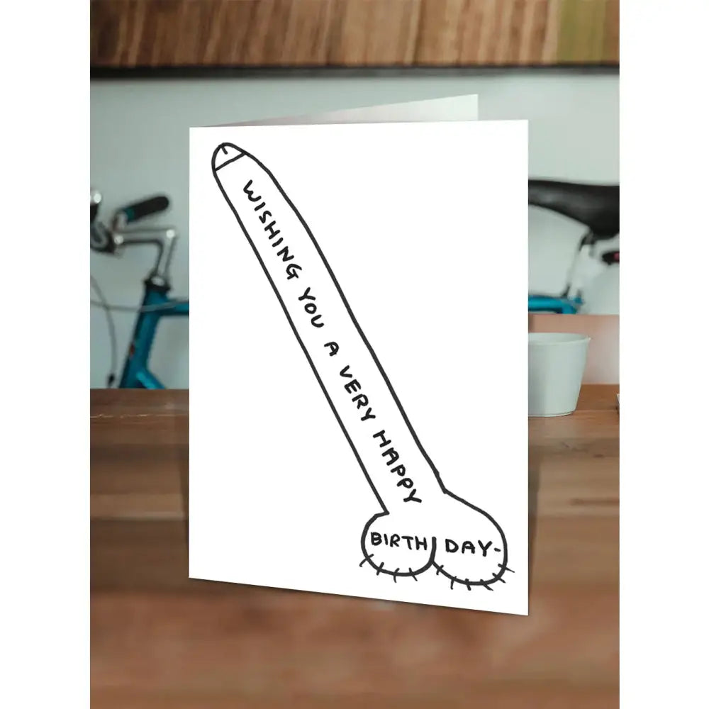 Cock Birthday Card - PABOOM