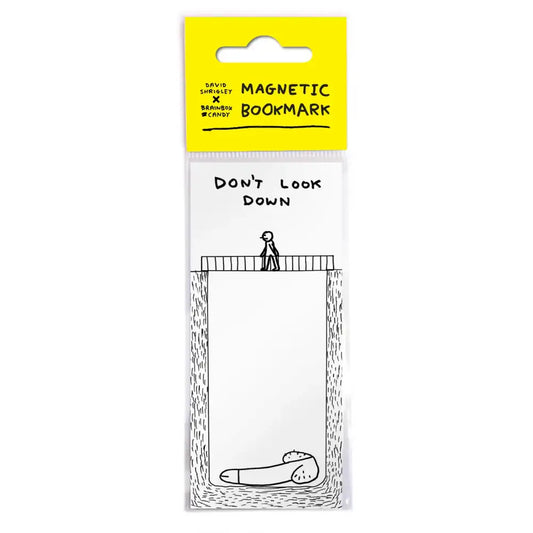 Don't Look Down Magnetic Bookmark - PABOOM