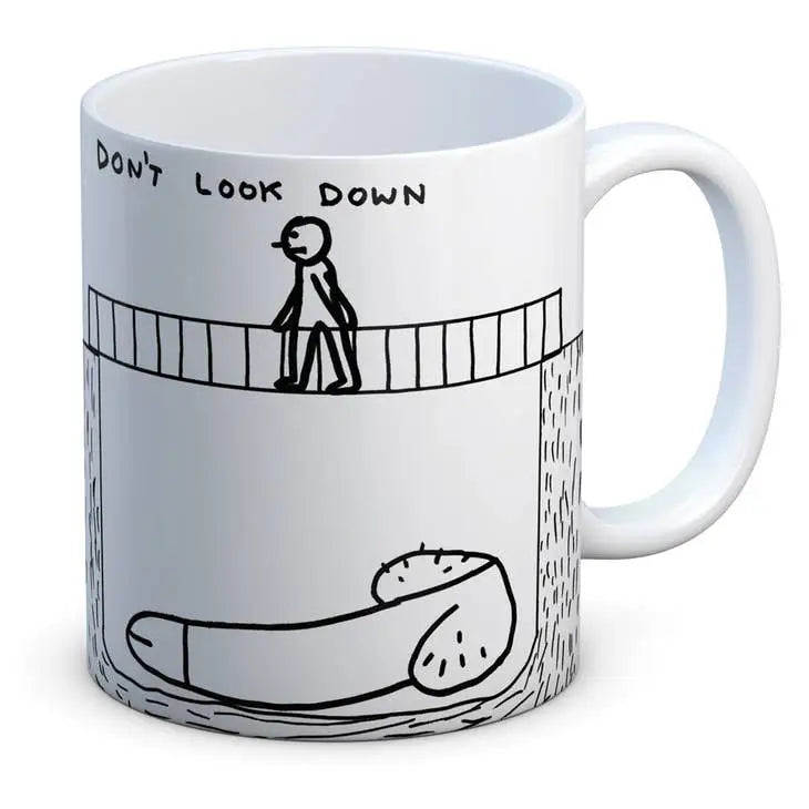 Don’t Look Down Mug - PABOOM