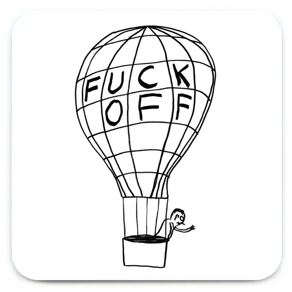F*Off Balloon Coaster - PABOOM