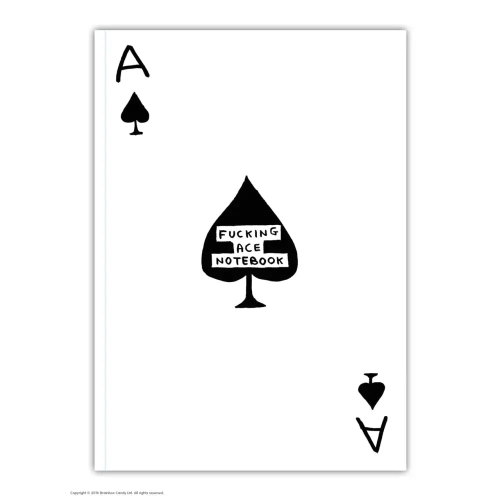 Fucking Ace Lined A6 Notebook - PABOOM