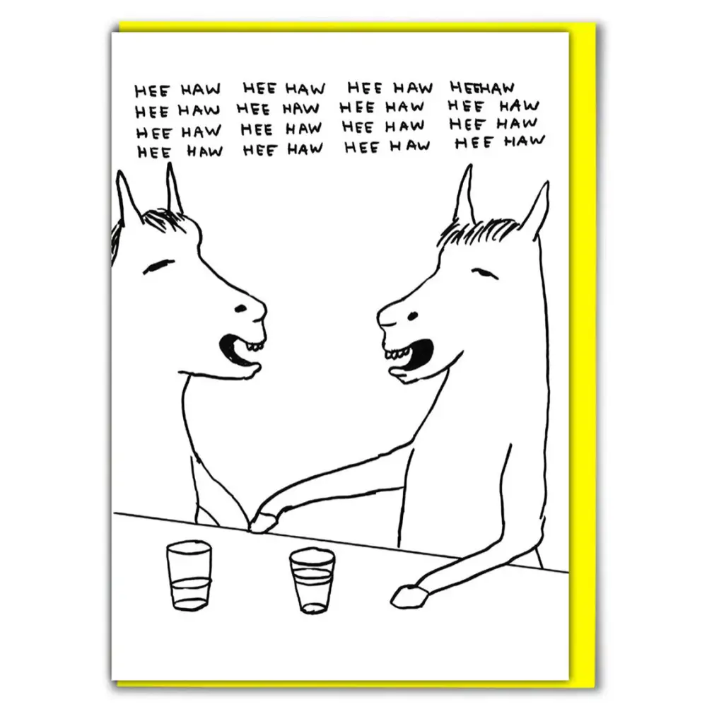 HeeHaw Card - PABOOM