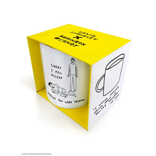I Fell Asleep Talking Mug - PABOOM