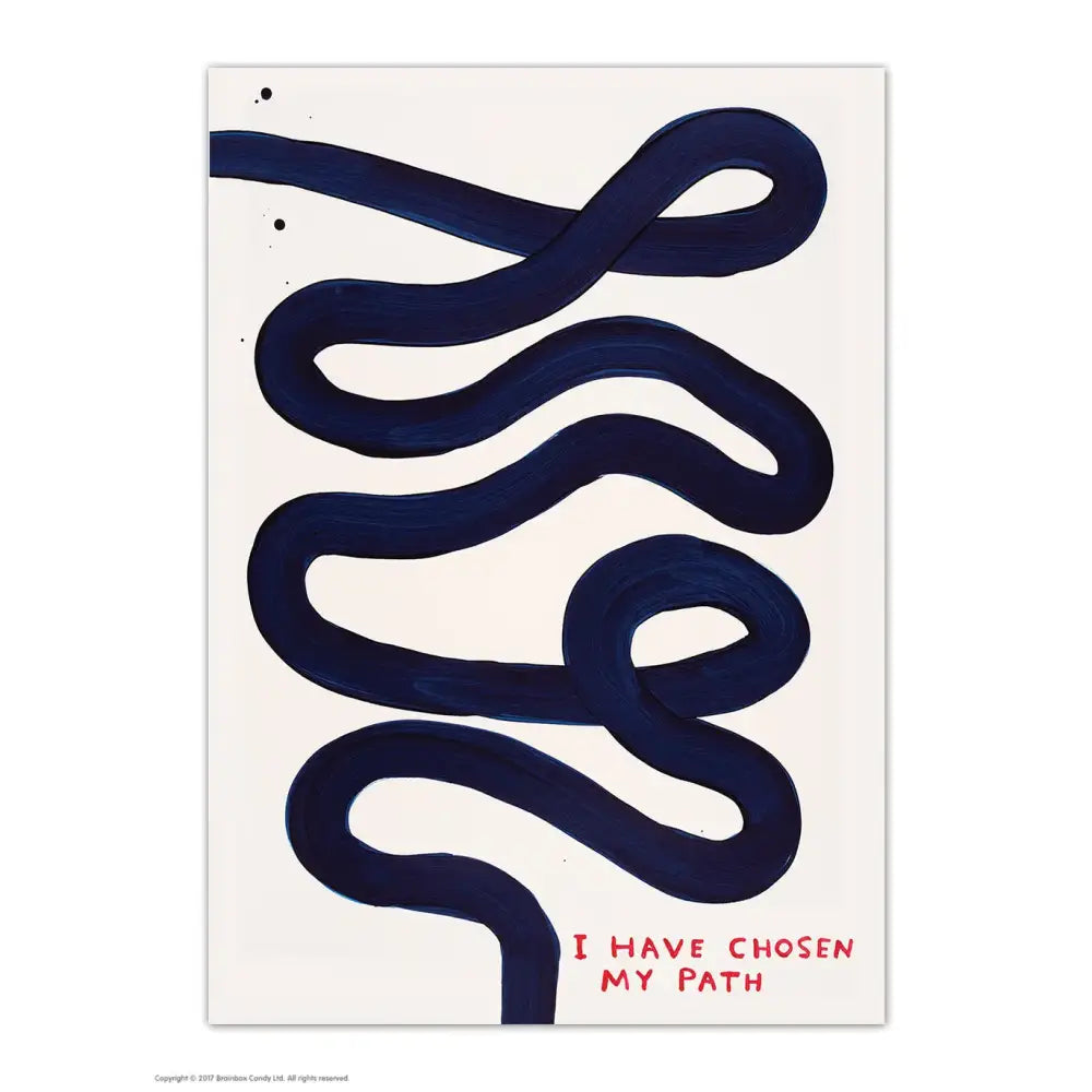 I Have Chosen My Path Postcard - PABOOM