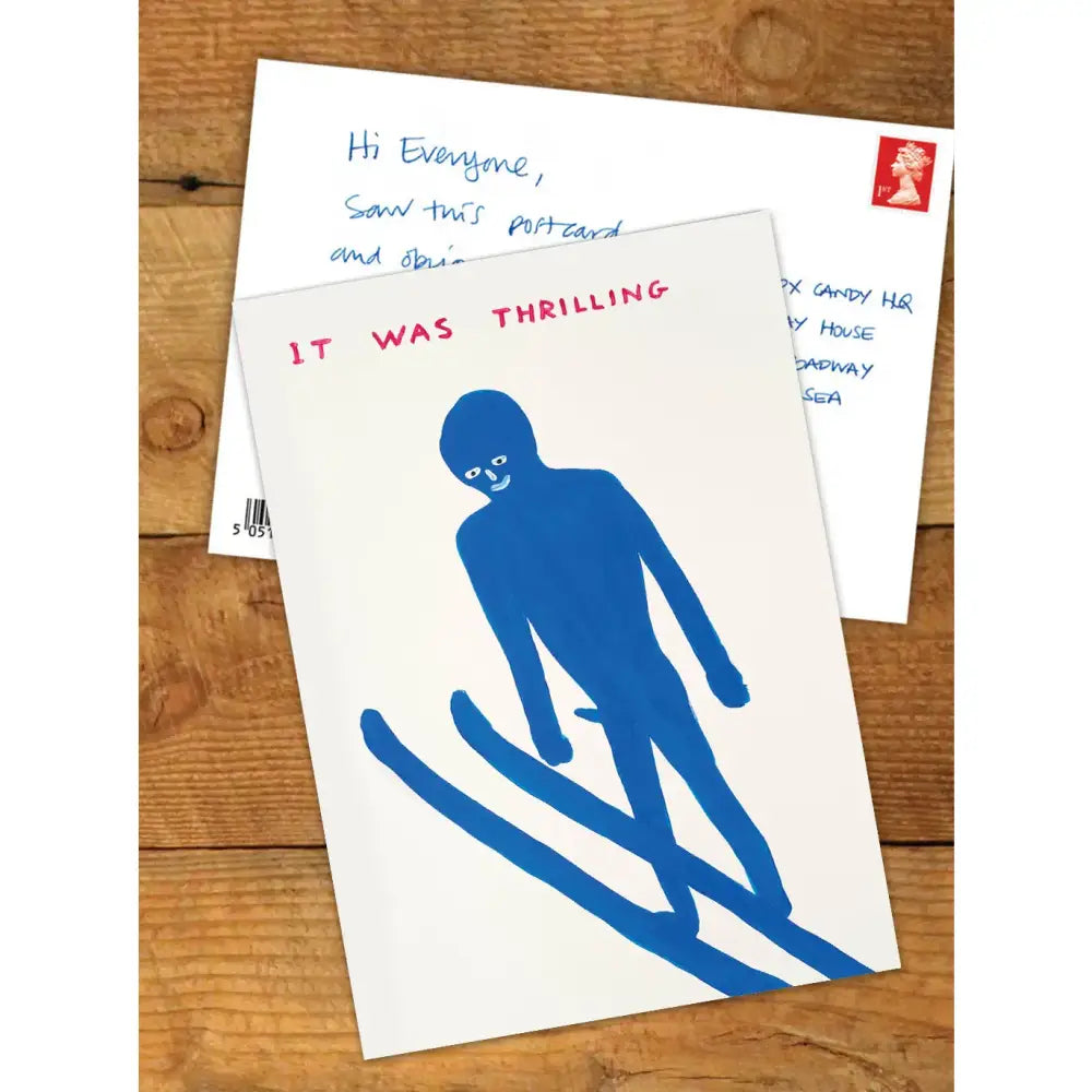 It Was Thrilling Postcard - PABOOM