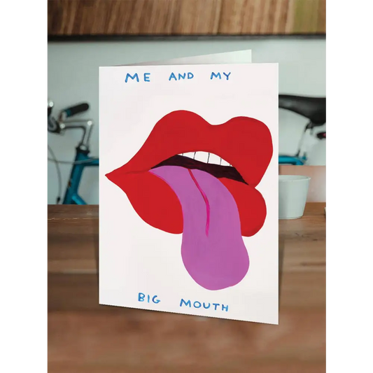 My Big Mouth Card - PABOOM
