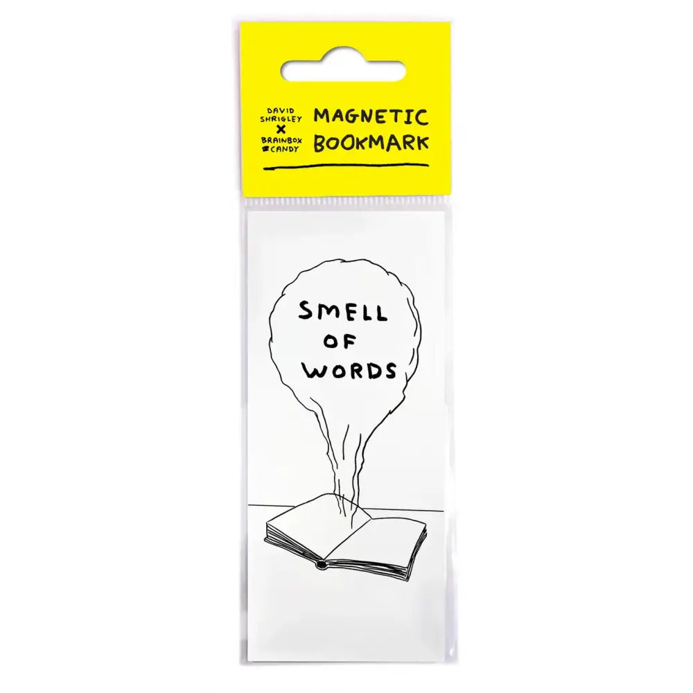 Smell Of Words Magnetic Bookmark - PABOOM