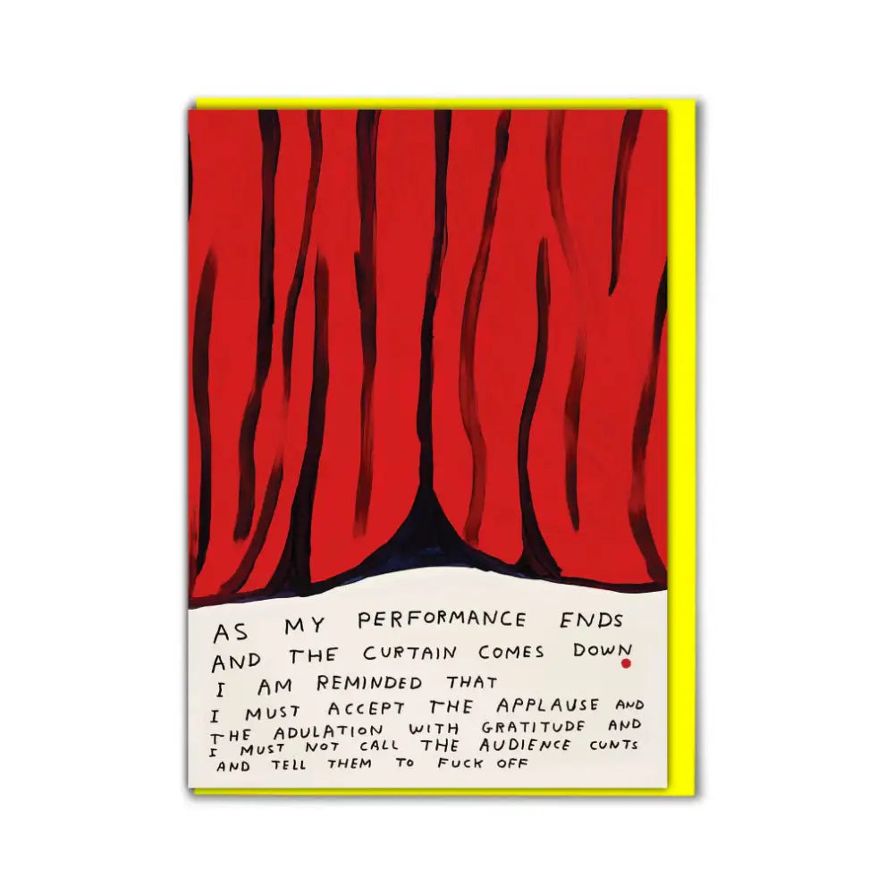 Stage Curtain Card - PABOOM