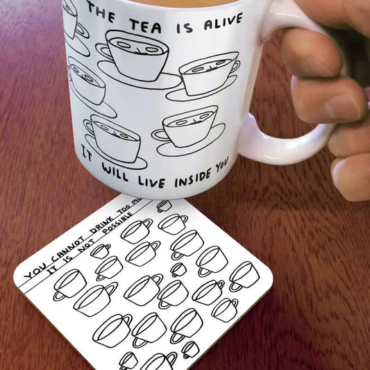 Too Much Tea Coaster - PABOOM