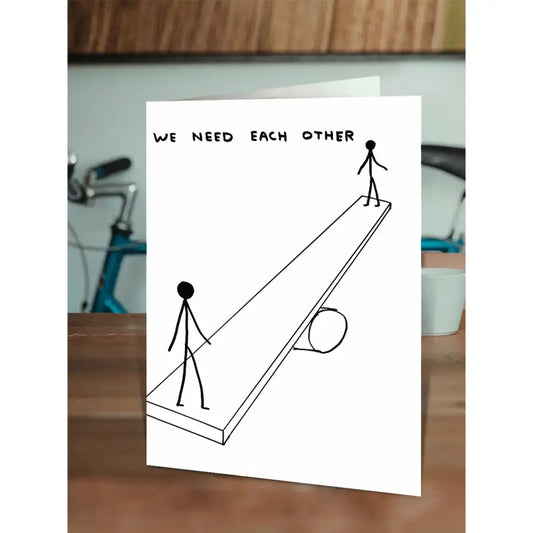 We Need Each Other Card - PABOOM