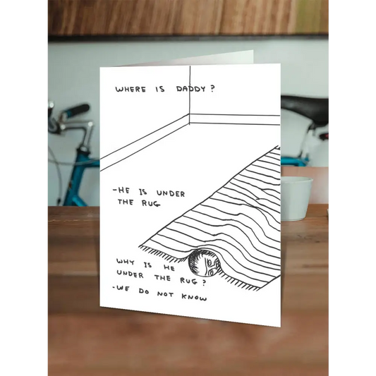 Where Is Daddy Fathers Day Card - PABOOM