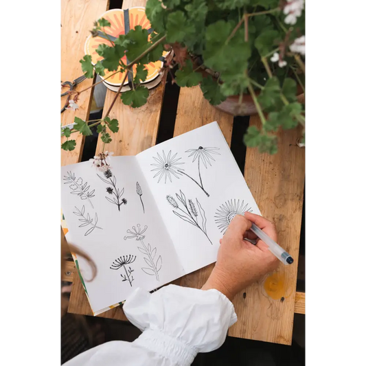 Studio Wald - UK Made - Notebook + Folder (A5) - Dandelion