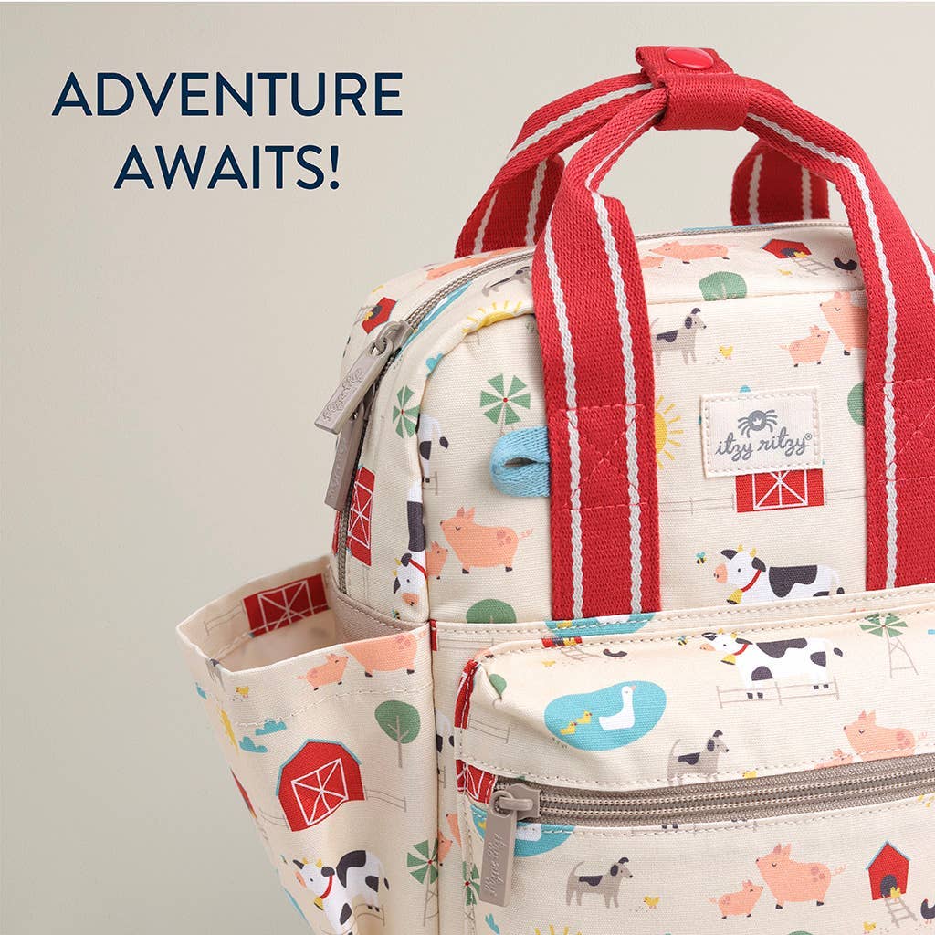 Itzy Bitzy Backpack - Farm Friends