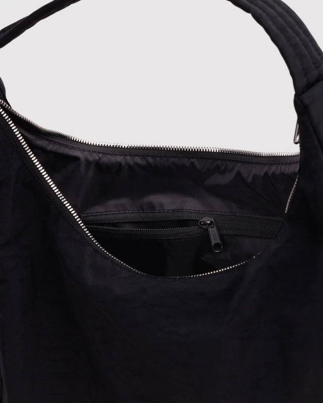 BAGGU Nylon Shoulder Bag Studs side profile - PABOOM