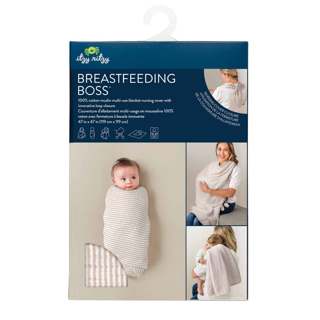 Breastfeeding Boss™ - Toast Checkerboard