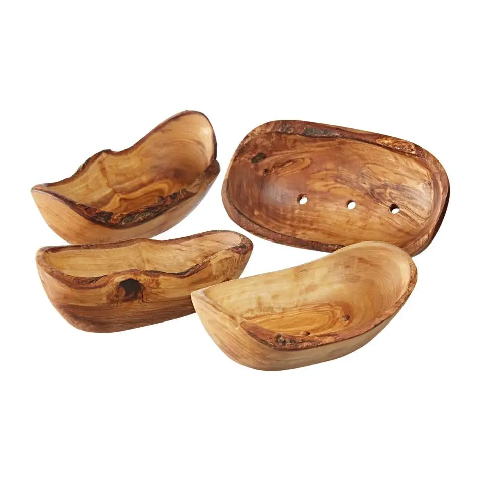 Olive Wood Soap Dish - PABOOM