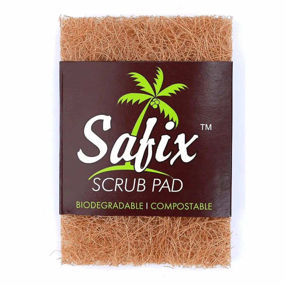 Safix Coconut Fibre Scrub Jumbo Pad
