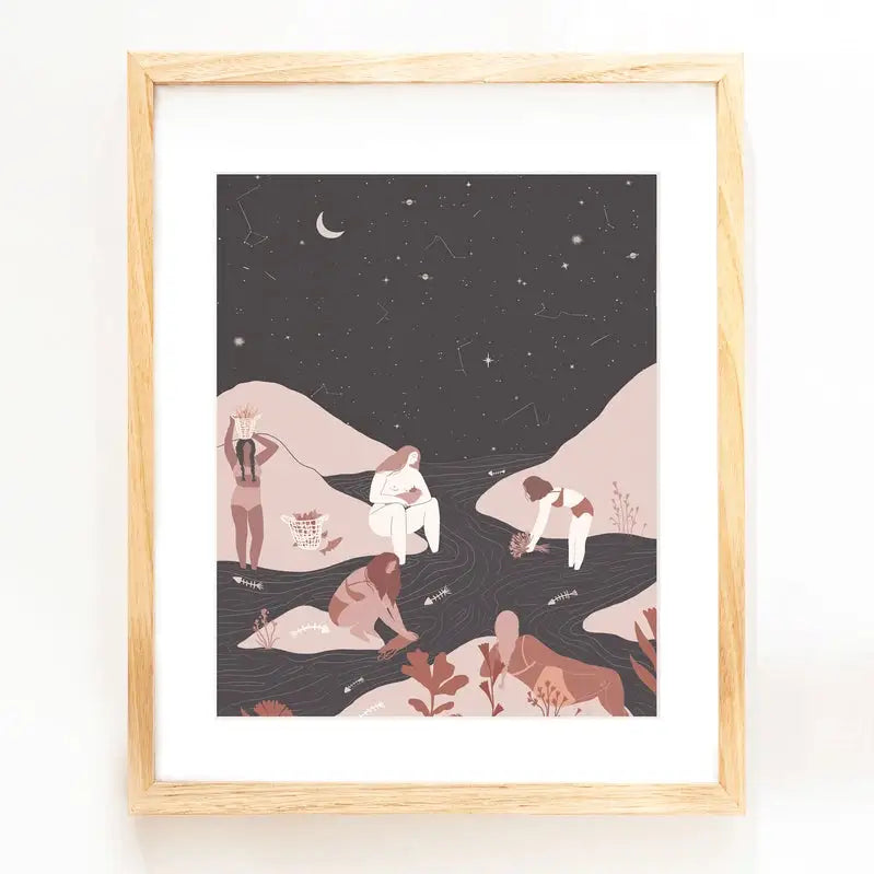 Down By The River Print - PABOOM