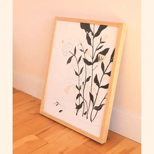 Fresh Cut Flowers Print - PABOOM