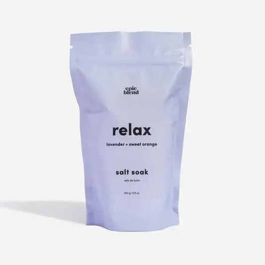 Epic Blend - Relax Bath Salts Soak Vegan 3.5oz