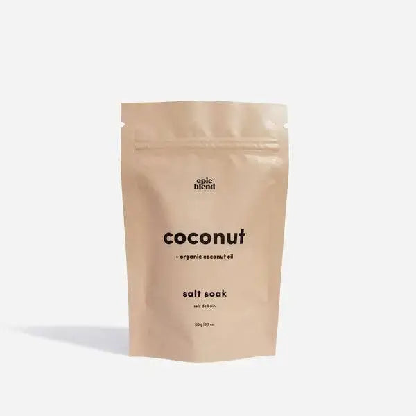 Coconut Bath Salts Soak Vegan