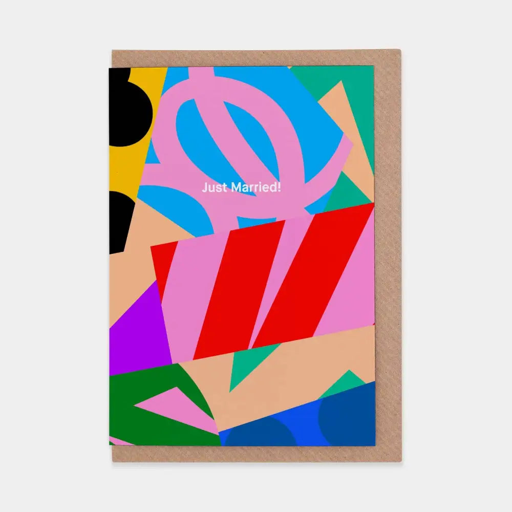 Evermade - Just Married Greetings Card