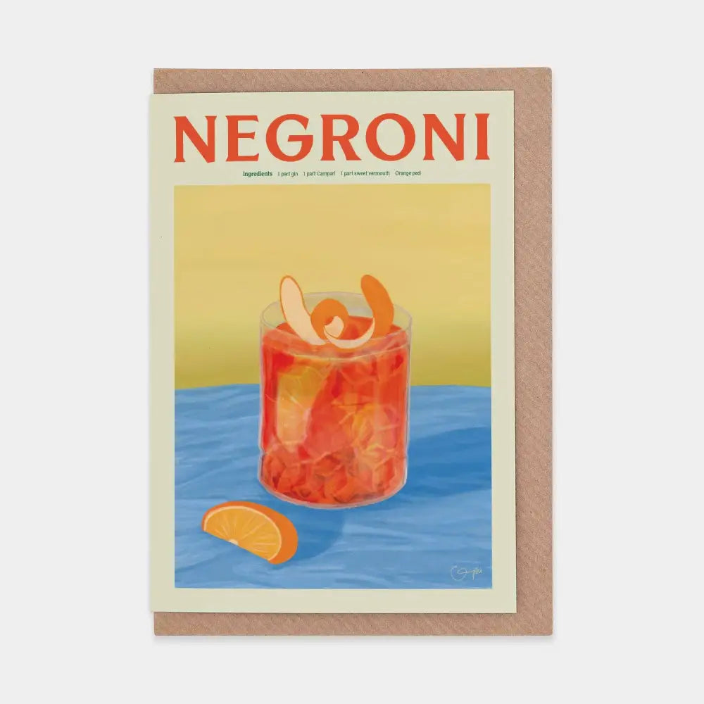 Evermade - Negroni Greetings Card