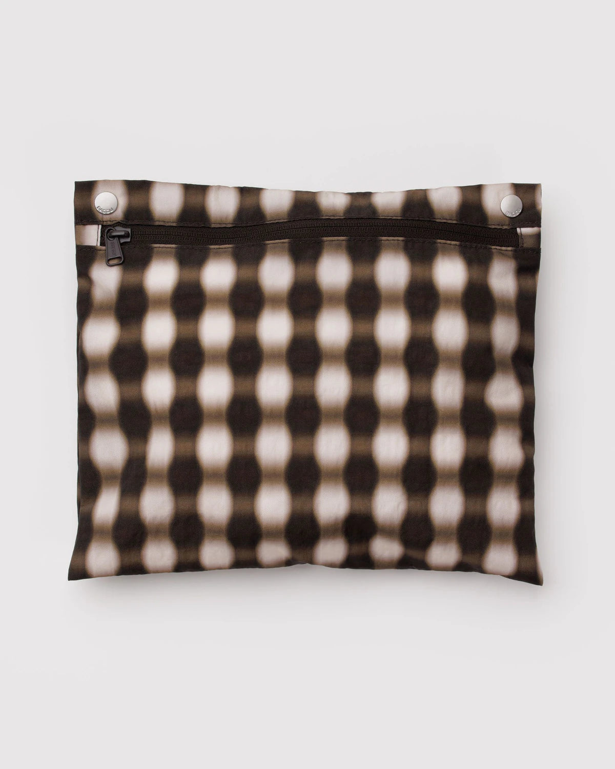 BAGGU Cloud Carry-on Travel Bag - Blurred Gingham Brown